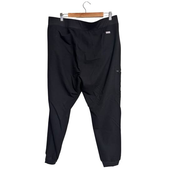FIGS Zamora Jogger Scrub Pants in Black Size XXL Tall - Picture 2 of 6